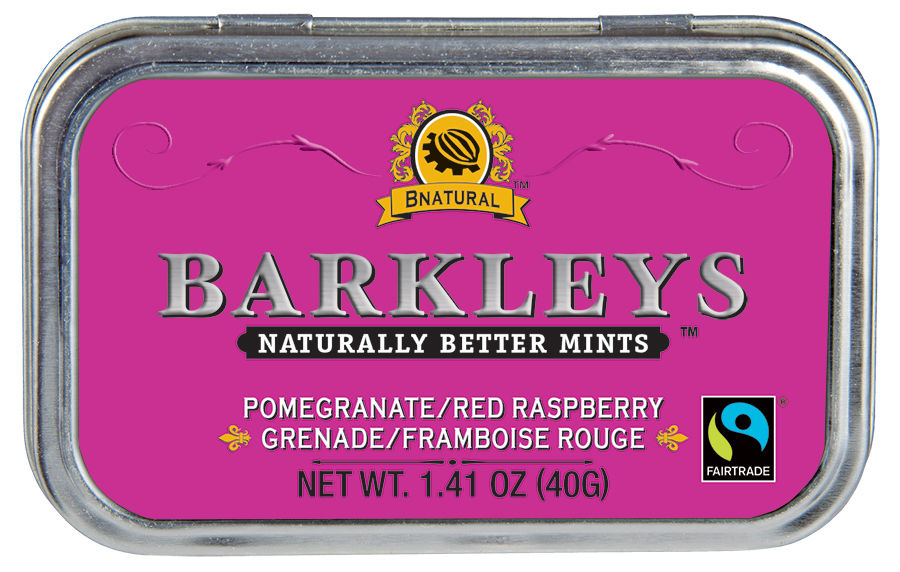 Barkleys-Mints Pmegranate/Red Rasp.